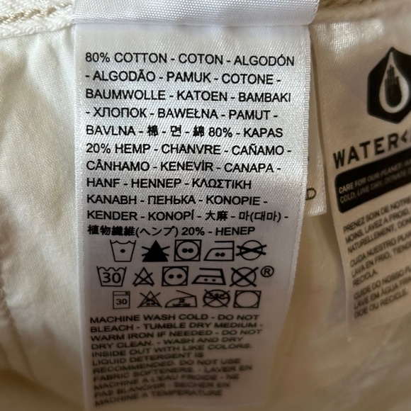 LEVI'S Loose Cargo Cool Ecru Pants - Picture 12 of 15